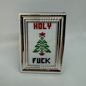 Holy Fuck Subversive Cross Stitch