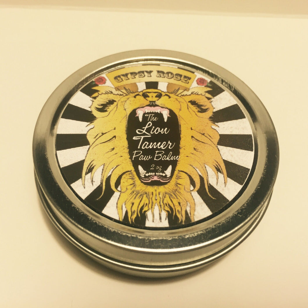 Lion Tamer All Natural Paw Balm Moisturizing Salve - Gypsy Rose Cosmetics