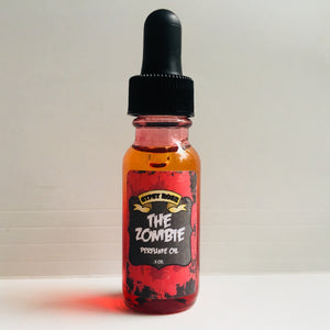 Zombie Limited Edition Halloween Perfume Oil Oakmoss Sandalwood Sage Myrrh- Gypsy Rose Cosmetics