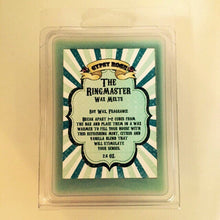 Load image into Gallery viewer, Ringmaster Peppermint Vanilla Wax Melts - Gypsy Rose Cosmetics
