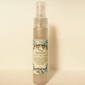 Unicorn Shimmer Moisturizing Body Spray Vanilla Tonka- Gypsy Rose Cosmetics
