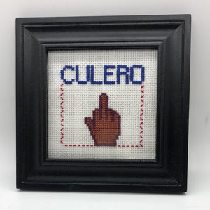 Culero- naughty vulgar cross stitch crossstitch