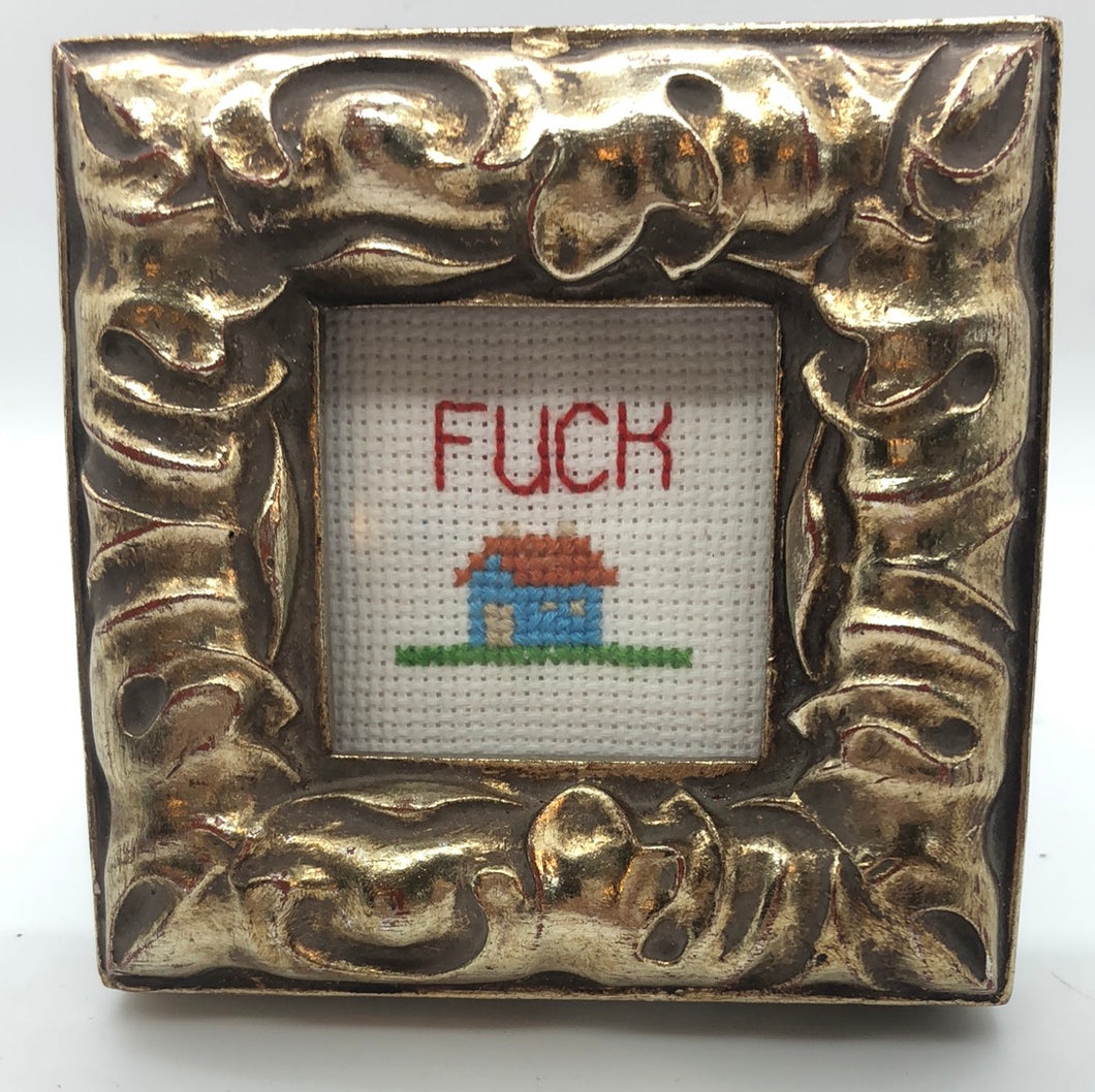 Fuck -naughty vulgar cross stitch crossstitch