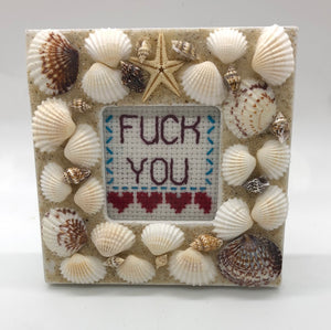 Fuck you -naughty vulgar cross stitch crossstitch